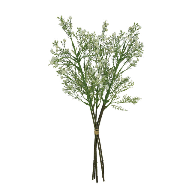 Κλαδί Τεχνητό Γυψοφυλλη Λευκο Υ55cm