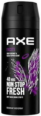 Axe Spray 150ml Αποσμητικά σώματος Excite Deodorant & Body Spray