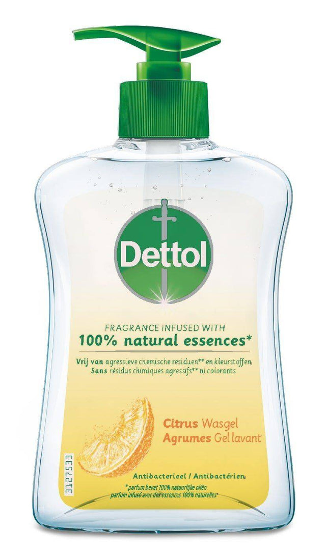 Dettol Κρεμοσάπουνο 250ml Αντιβακτηριδιακό Citrus