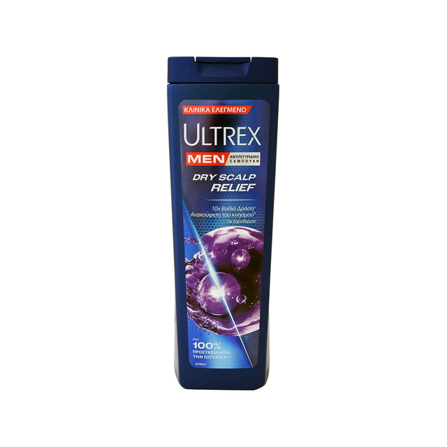 Ultrex Σαμπουάν 360ml Dry Scalp Relief Αντιπιτυριδικό για Ξηροδερμία