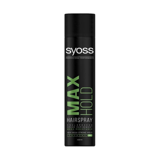 Hairspray Syoss 400ml Λάκ Μαλλιών Max Hold Νο5