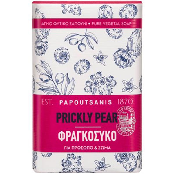 Papoutsanis Σαπούνι 150gr για Πρόσωπο & Σώμα Φραγκόσυκο