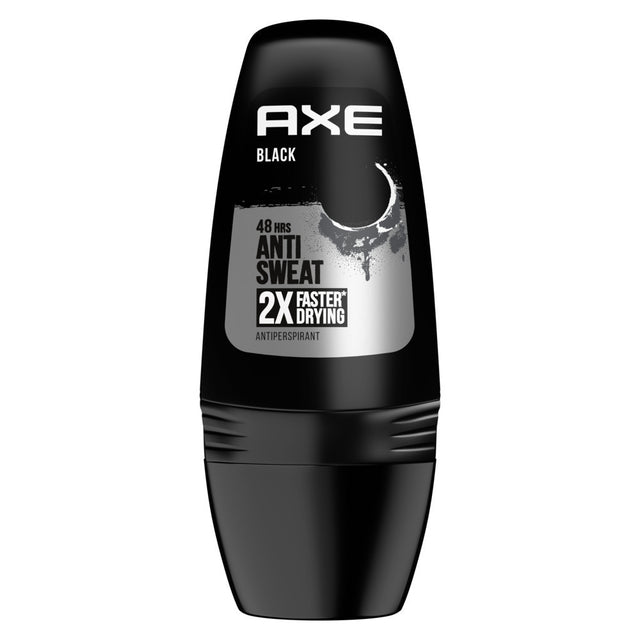 Axe Roll on 50ml Αποσμητικά σώματος Black 48h Anti-perspirant