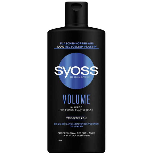 Syoss Σαμπουάν 440ml Volume Shampoo