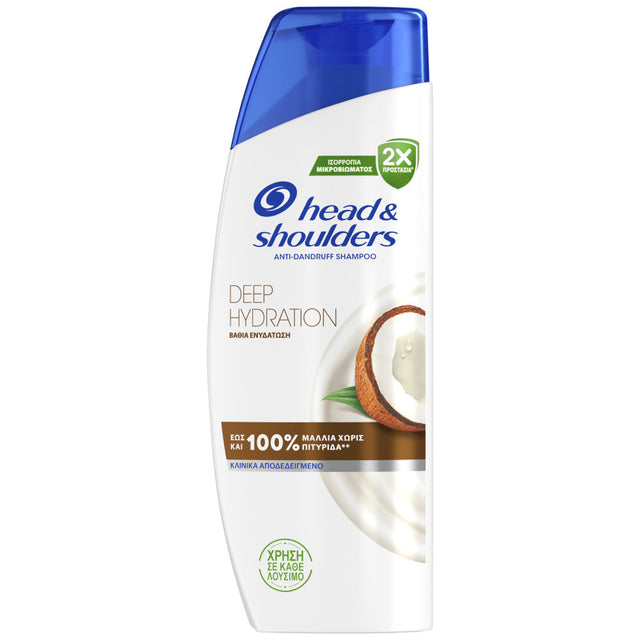 Head & Shoulders Σαμπουάν 330ml Coconut Deep Hydration για Ενυδάτωση