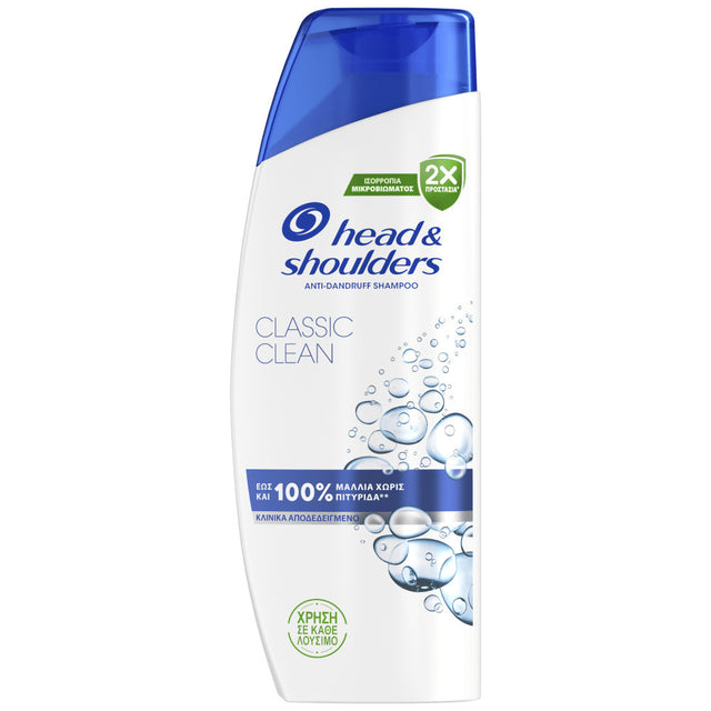 Head & Shoulders Σαμπουάν 330ml Classic Clean