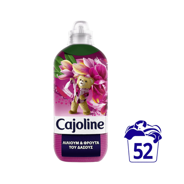 Cajoline Μαλακτικό Ρούχων 1.096ml 52μεζ. με Άρωμα Λίλιουμ & Φρούτα του Δάσος