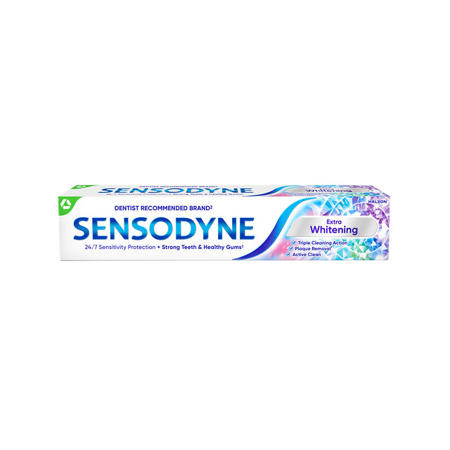 Sensodyne Οδοντόκρεμα 75ml Extra Whitening για Ευαίσθητα Δόντια & Λεύκανση
