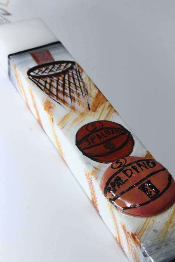 Λαμπάδα Πασχαλινή (Gerakis) ΜΠΑΣΚΕΤ 25x4x2cm