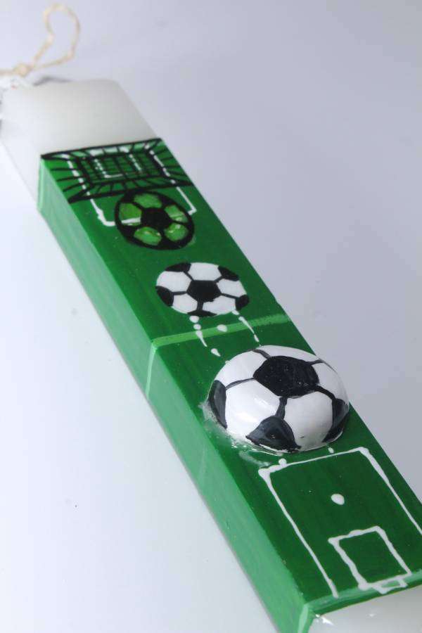 Λαμπάδα Πασχαλινή (Gerakis) ΠΟΔΟΣΦΑΙΡΟ 25x4x2cm