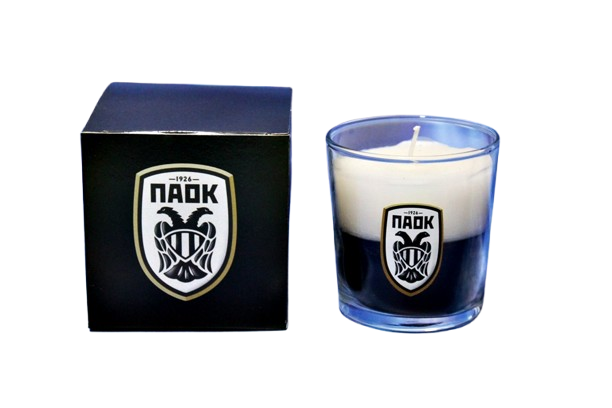 ΠΑΟΚ Κερί Αρωματικό σε Ποτήρι 190 - 220gr