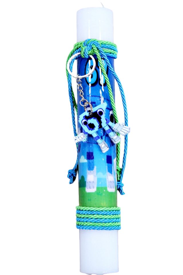 Λαμπάδα Πασχαλινή (Gerakis) 67 Plexiglass Μπρελόκ 25 x 3,5cm