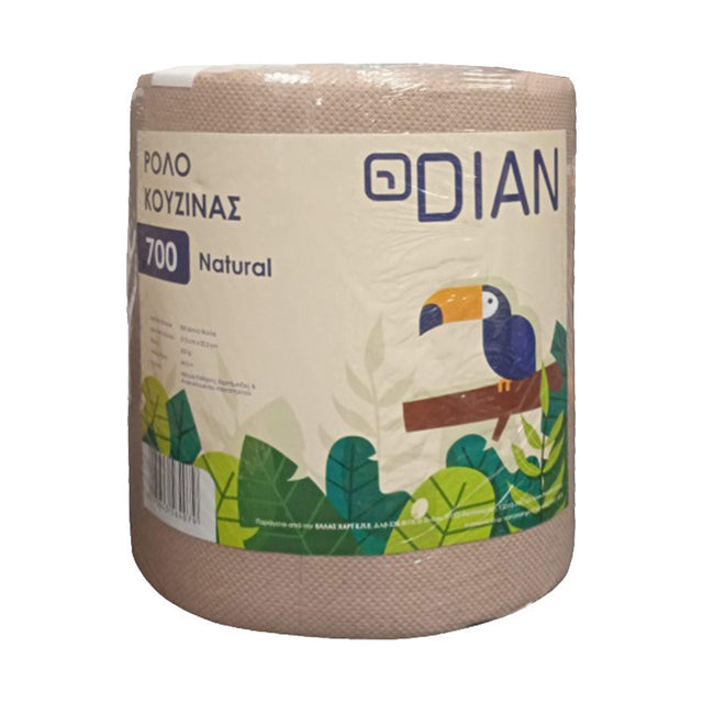 Dian 650gr 64,5μ. 300 Διπλά Φύλλα Χαρτί Κουζίνας