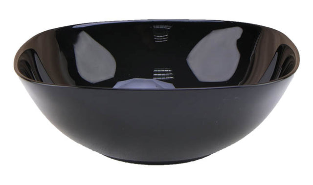 Σαλατιέρα Opal Τετράγωνη Γυάλινη Μαύρο Χρώμα 25x8cm Tns 03-950-3931