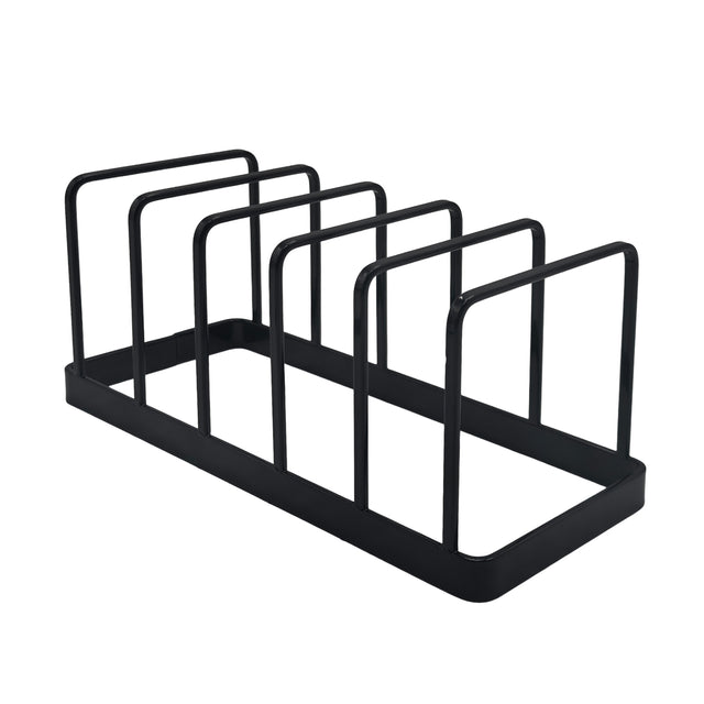 Πιατοθήκη Μεταλλική 24Χ10Χ10 ΜΑΥΡΗ/ ΑΣΠΡΗ