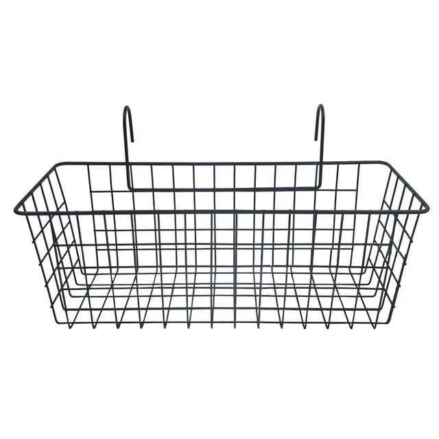 ΜΕΤΑΛΛΙΚΟ ΚΡΕΜΑΣΤΟ ΚΑΛΑΘΙ 39Χ19Χ18,5 ΜΑΥΡΟ