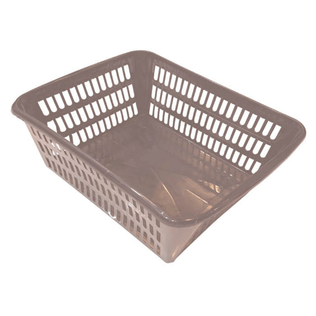 Καλάθι Τακτοποίησης Πλαστικό Καφέ TnS 04-800-0081