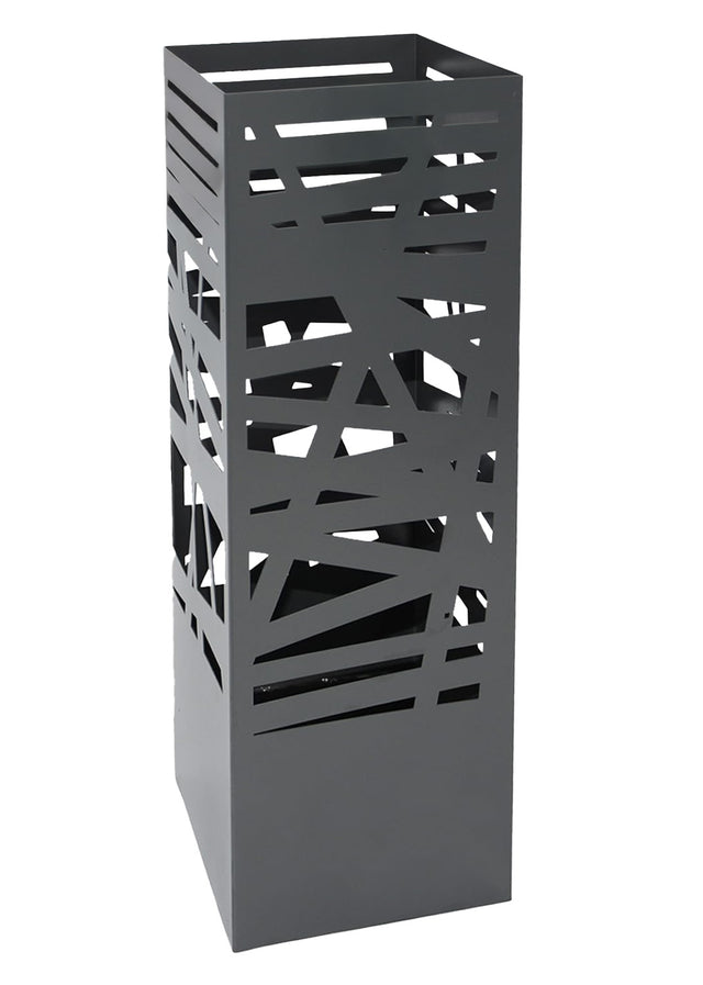 Μεταλλική Ομπρελοθήκη Γκρί 15,5x15,5x49cm