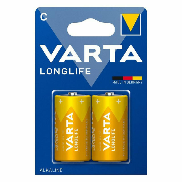 Μπαταρίες Varta Longlife Αλκαλικές C (2τμχ)