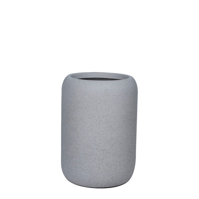 Κασπώ Fiberglass Γκρι Γρανιτη Φ32x45cm Marhome