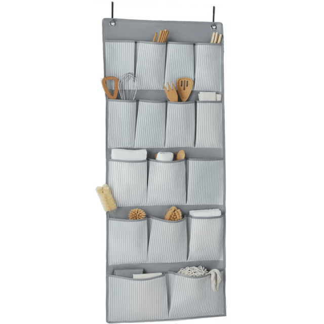 Θήκη Υφασμάτινη Κρεμαστή Οργάνωσης 16 Θέσεων 45x125cm TnS 09-800-0004