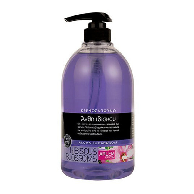Farcom Arlem Κρεμοσάπουνο Αντλία 1000ml Hibiscus Aromatic Hand Soap