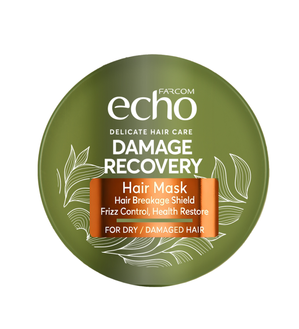 Farcom Echo Μάσκα Μαλλιών 300ml για ξηρά / ταλαιπωρημένα μαλλιά