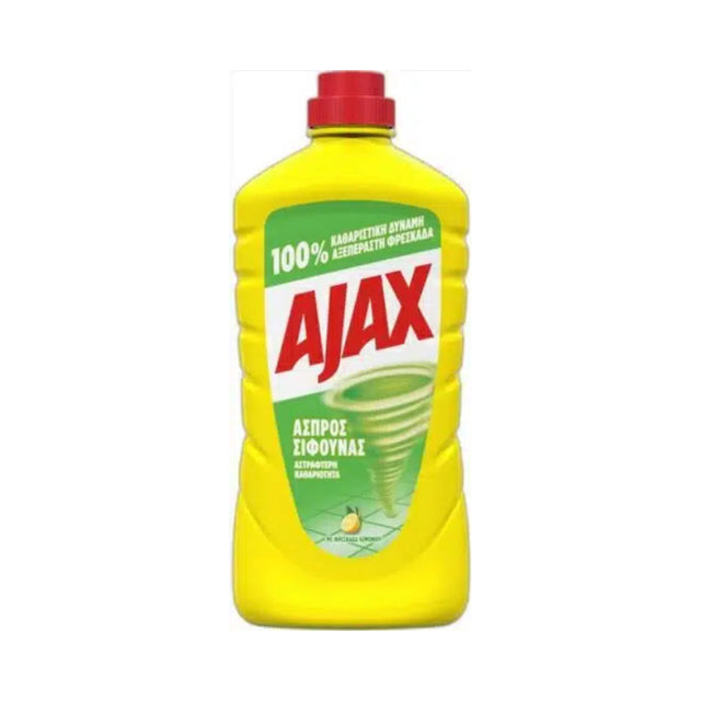 Ajax Υγρό Γενικού Καθαρισμού 1000ml Λεμόνι Υγρό Δαπέδου
