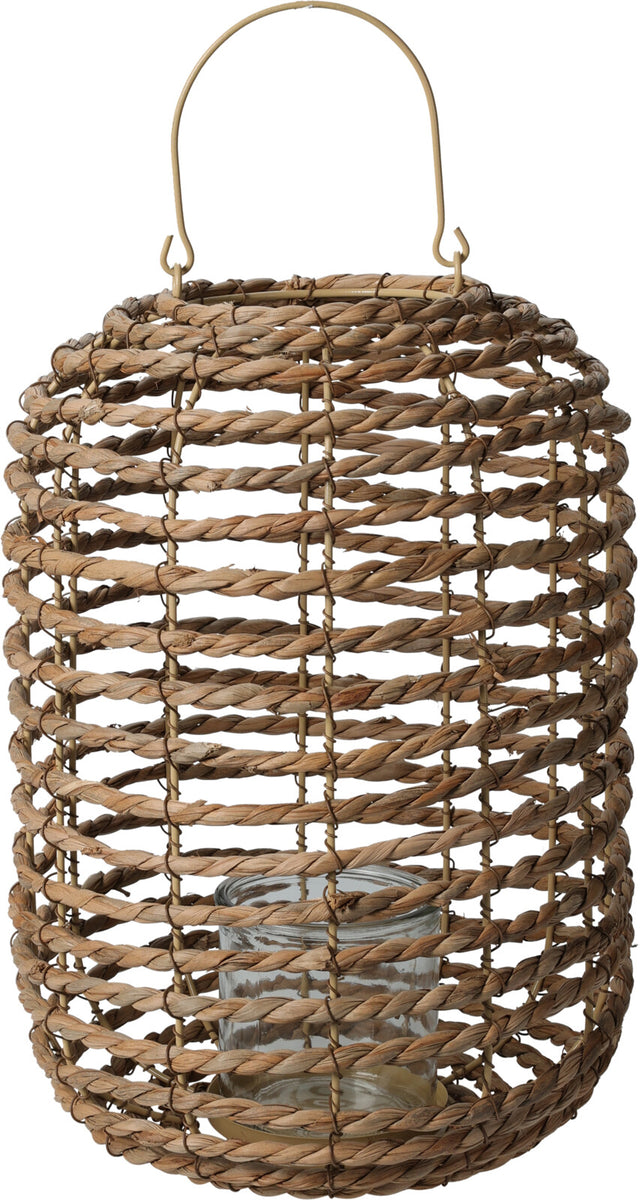 Φανάρι Rattan Φ27xY37cm
