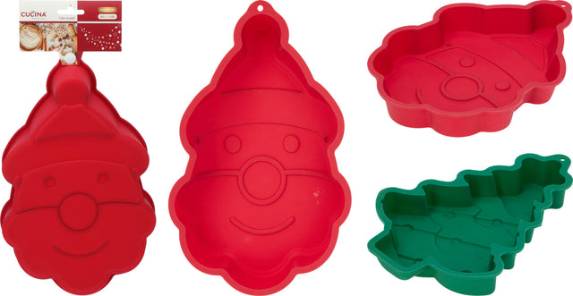 Χριστουγεννιάτικη Φόρμα Σιλικόνης για Cake / Βασιλόπιτα 30x22cm