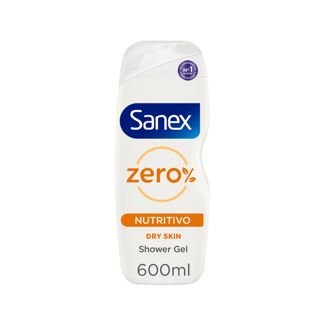 Sanex Αφρόλουτρο 600ml Zero Dry Skin Κρεμώδες