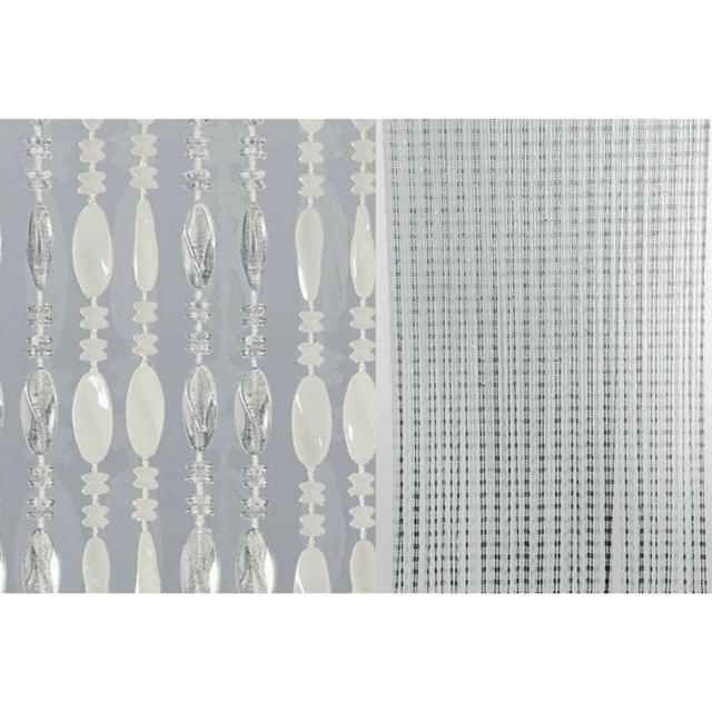 Κουρτίνα Πόρτας Κρυσταλάκι από Πλαστικό Πολύχρωμη 100x220cm E-0295 Sidirela