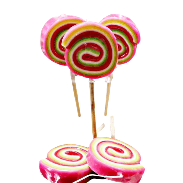 Λαμπάδα Πασχαλινή (Gerakis) Γλειφιτζούρι Ριγέ 9x9x5cm 001910