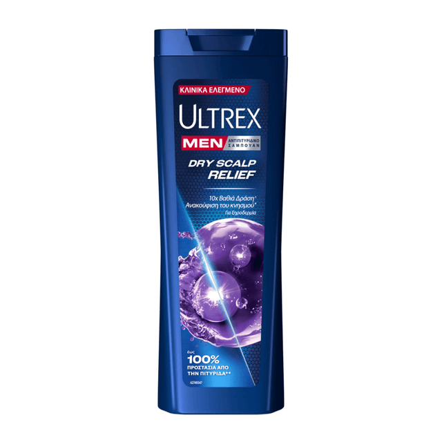 Ultrex Σαμπουάν 360ml Dry Scalp Relief Αντιπιτυριδικό για Ξηροδερμία