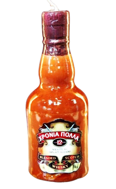 Λαμπάδα Πασχαλινή (Gerakis) Whiskey Μπουκάλι Μικρό 16x6cm 001559