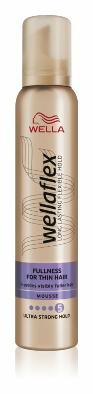 Mousse Wellaflex (Αφρός Μαλλιών) 200ml Fullness Volume Ultra Strong Hold No5
