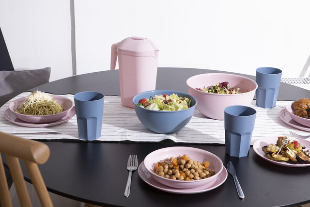 Πιάτο Πλαστικό Βαθύ Μπλέ 20cm Cyclops