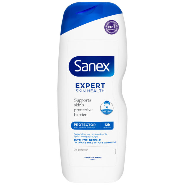 Sanex Αφρόλουτρο 600ml Protector Κρεμώδες