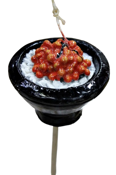 Λαμπάδα Πασχαλινή (Gerakis) Μπρικ σε μπωλάκι 6,5x8,5cm 003318