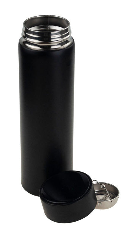 Θερμός Μπουκάλι Ανοξείδωτο 500ml Μαύρο TnS 03-950-3955