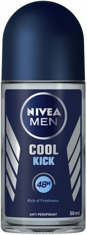 Nivea Roll-On 50ml Αποσμητικά σώματος Men 48h Cool Kick