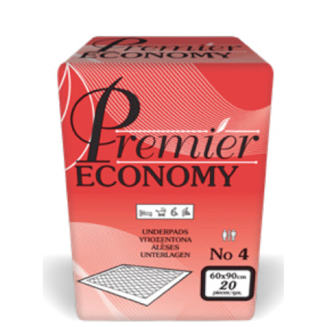 Υποσέντονα Ακράτειας 60x90cm 20τμχ Mediform