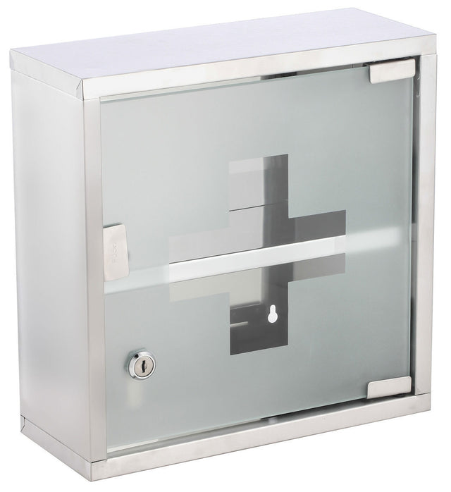 Ντουλαπάκι Φαρμακείου Ανοξείδωτο 30x12x30cm B0076 Viosarp