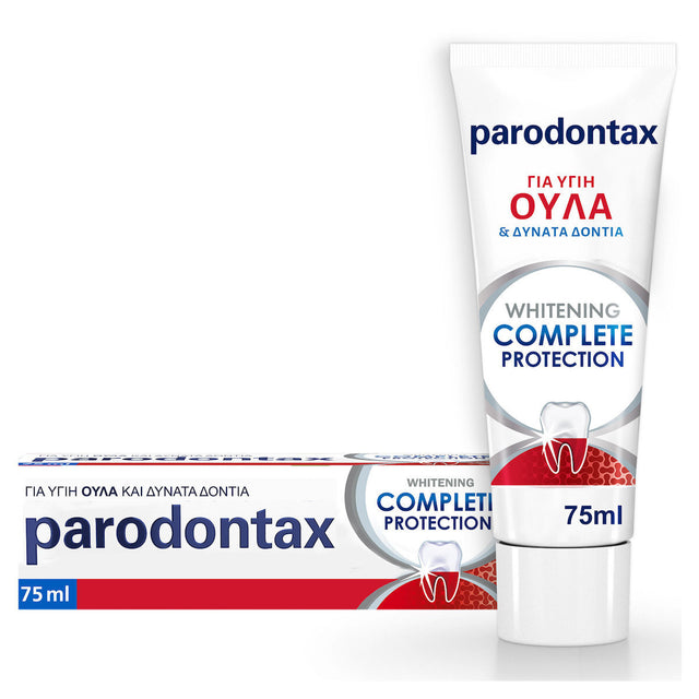 Parodontax Οδοντόκρεμα 75ml Whitening Φθοριούχος για Ευαίσθητα Ούλα & Δόντια