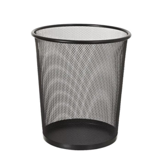 Καλάθι Αχρήστων Μεταλλικό Γκρι 28x28x28cm Sidirela E-1462