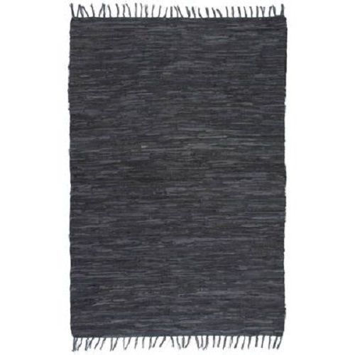 Χαλάκι Δερμάτινο (Άκαυστο) Τζακιού 90x60cm Καφέ E-0070 Sidirela