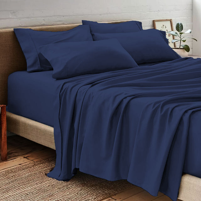 Σεντόνια Σετ Υπέρδιπλα 240x270εκ. 4τμχ Cotton/Σατεν TnS 39-958-0501