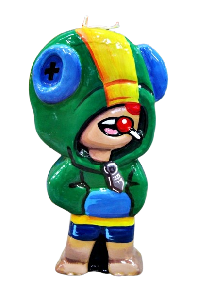 Λαμπάδα Πασχαλινή (Gerakis) Μπρο Σταρ Λεο 3D Πολύχρωμη 20,5 x 11,5cm 003694