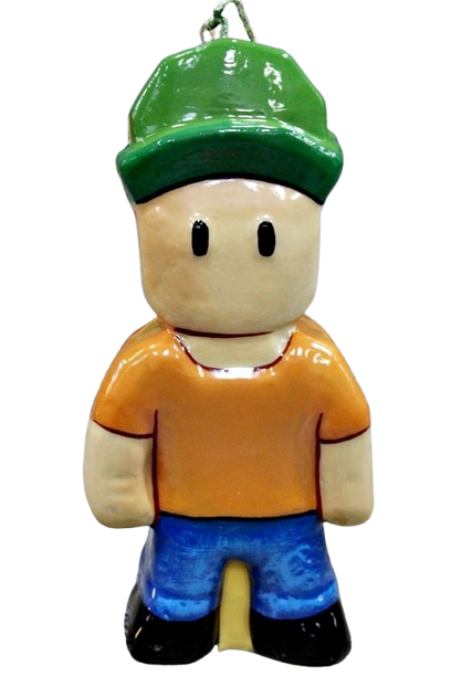 Λαμπάδα Πασχαλινή (Gerakis) Mr Σταμπ 3D Σταμπ Πολύχρωμη 21,5 x 10cm 003699