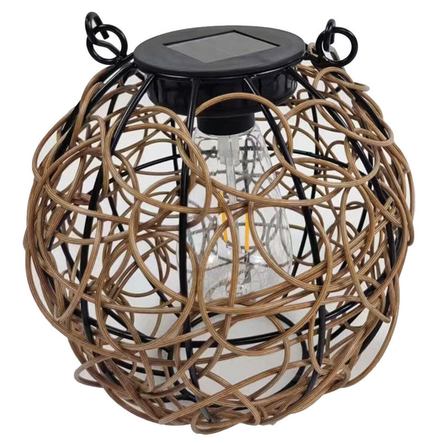 Ηλιακό Φωτιστικό 19cm Καφέ Βanboo TnS 35-950-1082